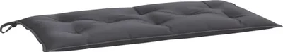 Produktbild von vidaXL Gartenbank-Auflage Anthrazit 110x50x7 cm Oxford-Gewebe