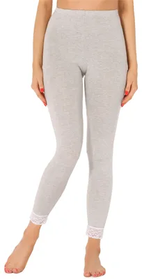 Image de Leggings 7/8 pour femme Merry Style avec dentelle MS10-342 (mélangé, L)