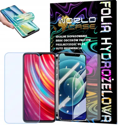 Zdjęcie produktu dla Folia Hydrożelowa Ochronna Do Xiaomi Note 8 Pro Na Ekran Mocna