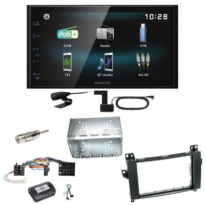 Produktbild von Kenwood DMX-125DAB Bluetooth MP3 USB DAB+ Einbauset für Mercedes Vito Viano W639