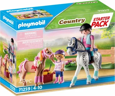 Produktbild von PLAYMOBIL Country 71259 Starter Pack Pferdepflege