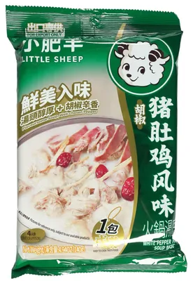 Produktbild von Little Sheep Hot Pot Base Seasoning White Pepper 140g