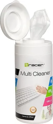 Zdjęcie produktu dla Tracer TRASRO42098 Zestaw do czyszczenia sprzętu Klawiatura Ściereczki nawilżane do czyszczenia sprzętu