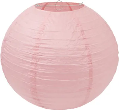 hellrosa Lampion
