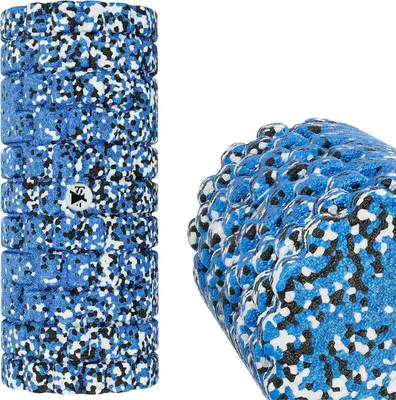 Image de Rouleau EPP avec picots pour le massage CrossFit - bleu