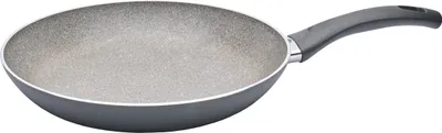Zdjęcie produktu dla BALLARINI Bologna 24 cm, Okrągły, Patelnia uniwersalna, Czarny, Szary, Bologna, 250 °C, Aluminium, Stal nierdzewna