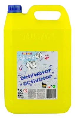 Obrázek produktu pro Tuban SLIME ACTIVATOR, Průhledná, Chlapec/děvče, Dětský, Polsko, Nemiřte do očí nebo na obličej, Nevhodné pro děti mladší 36 měsíců, Používejte pouze..., 1 kusů