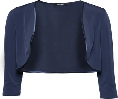 Swing Bolero Bolero Blau Festlich Bolero Jäckchen Bolero Rot