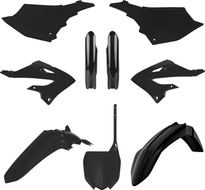 Immagine prodotto di Kit plastica POLISPORT - Nero per Yamaha YZ125/250
