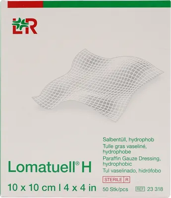 Immagine prodotto di LOMATUELL H Tela per medicazione 10x10 cm sterile