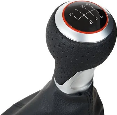 Obrázok produktu pre Pre Audi A4 B8 A5 8T A6 C6 Q5 8R radiaca páka čierna červená 6-stupňová