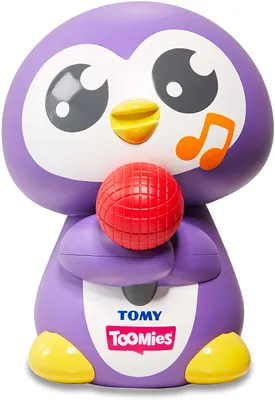 Zdjęcie produktu dla Tomy Toomies Tuneless Penguin, Zabawki do kąpieli, Chłopak, dziewczyna, 1 lat(a), Brzmienie, Plastik, Wielobarwny