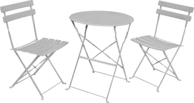 Immagine prodotto di Akord Set Di Mobili Da Balcone Orion Grigio 42X35X42 Cm