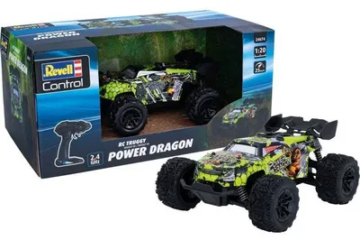 Produktbild von RC Truggy Power Dragon, 25 km/h, 1:20 Maßstab, Revell Control, Li-Ion Akku, 2.4 GHz Technologie