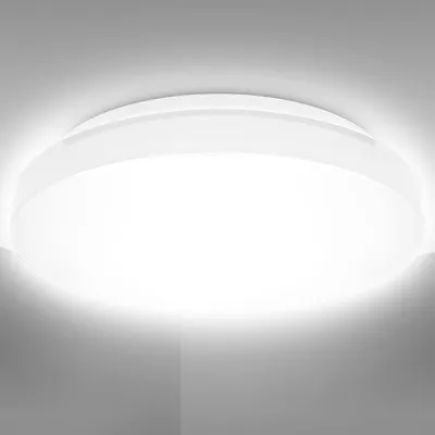 Produktbild von B.K.Licht - Deckenlampe für das Bad mit neutralweißer Lichtfarbe, IP44, 12 Watt,