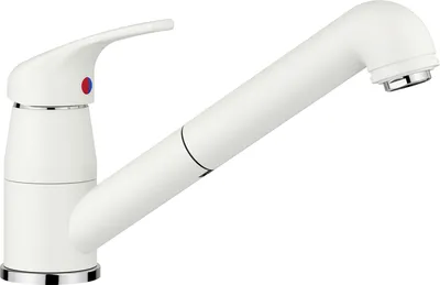 Produktbild von BLANCO DARAS-S, Weiß, Hebelgriffe, Einzelbild, Keramik, 90°, G3/8