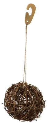 Productafbeelding van Kerbl speelgoed voor kleine huisdieren, wilgenbal voor knaagdieren, diameter 9 cm; artikelnummer 81767
