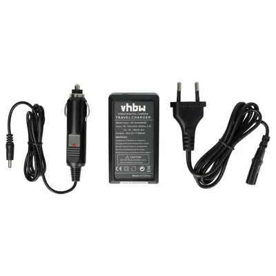 Produktbild von vhbw Ladegerät kompatibel mit Minox DC1011, DC8111, DC8122, DC7022 Kamera - Ladeschale, Kfz-Adapter Ladeanzeige