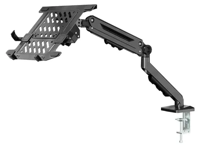 Image de Solidchoice - Support 2 en 1 pour ordinateur portable et écran, idéal pour le bureau