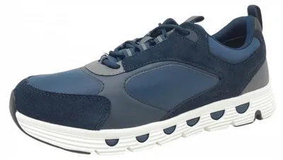 Produktbild von Geox sportlicher Schnürer Blau