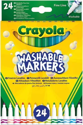Produktbild von Crayola - Waschmaschinenfeine Linie 24x