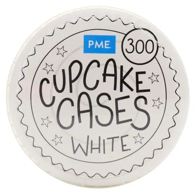 Zdjęcie produktu dla PME Cake - Papilotki do babeczek białe 300 sztuk