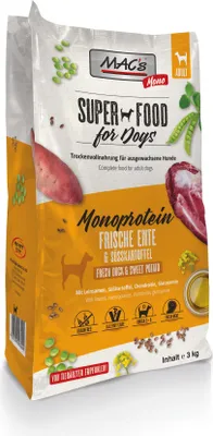 Immagine prodotto di MAC's DOG Cibo Secco Mono Anatra 3kg