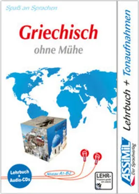 Obrázok produktu pre Assimil. Griechisch ohne Mühe. Lehrbuch mit 4 Audio-CDs