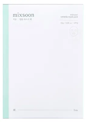 Image de MIXSOON centella mask pack 25 g - Masque en tissu apaisant et hydratant