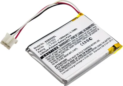 Immagine prodotto di subtel 1x Batteria per Headset / Auricolare / Cuffie Compatibile con Sony MDR-XB950N1, SRS-WS1, WH-CH700N, LIS1553(SY6) – (1000mAh, 3.7V)