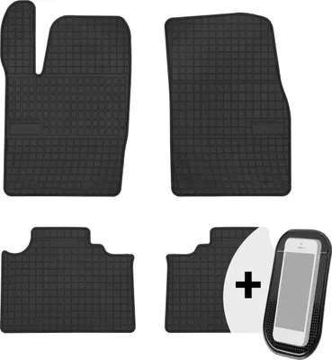 Immagine prodotto di Tappetini in gomma per auto Tappetini per auto Set di 4 pezzi - adatto per Jeep Grand Cherokee dal 2010