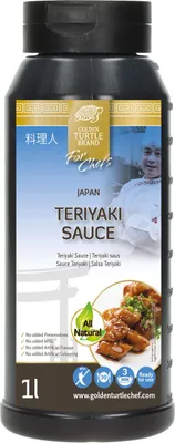 Produktbild von Golden Turtle Chef Teriyaki Sauce klassisch Japanisch 1000ml