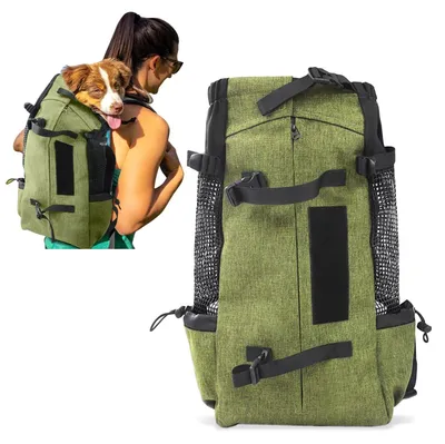 Image de Sac à dos pour chien jusqu'à 16,5 kg - Sac à dos respirant - Transport pour animaux de compagnie