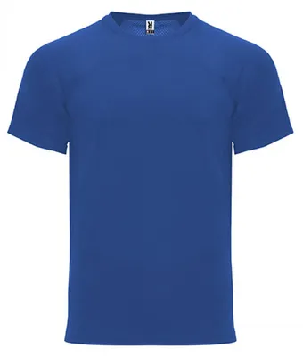 Image de Roly CA6401 | T-shirt Monaco homme, séchage rapide, respirant - Couleur : Red 60 - Taille : XS