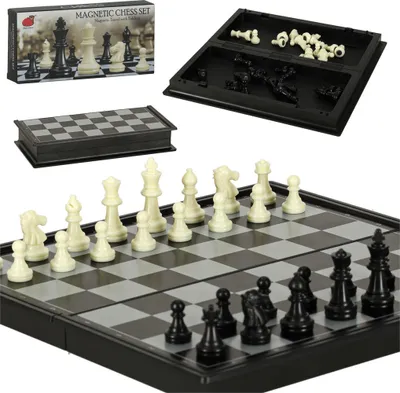 Produktbild von Magnetisches Spiel von Schach und Dame