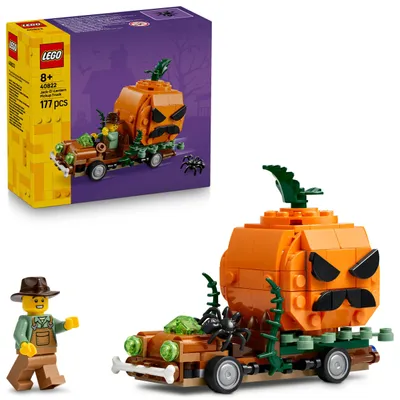 Immagine prodotto di Camionetta con zucca intagliata