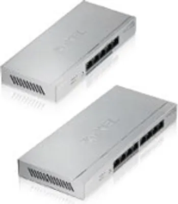 Productafbeelding van Zyxel GS1200-8HP-EU, Beheerde switch, L2, Gigabit Ethernet (10/100/1000), Ondersteunt Power over Ethernet (PoE)