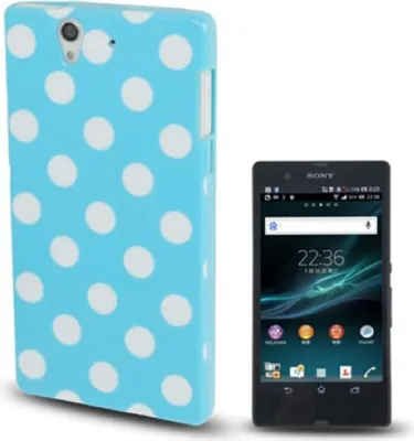 Produktbild von Schutzhülle TPU Punkte Case für Handy Sony Xperia Z / L36H / C660X