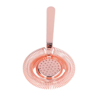Obrázok produktu pre Bar Strainer,Bar Strainer z nehrdzavejúcej ocele,Cocktail Strainer,Ice Cubes Strainer for Bar,Bartending Filter,Drink Strainer