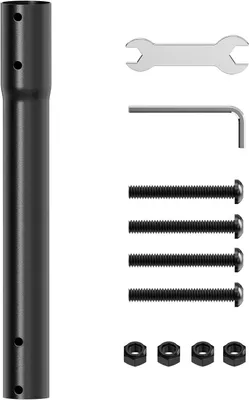 Produktbild von Deckenhalterung - TV - Verlängerungsstange 415 mm - Kompatibel mit Deckenhalterungen für 43-86 und 50-100 Zoll - Verlängerungsstange für zu kurze Tragarme