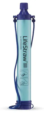 Immagine prodotto di Filtro per acqua personale - Ultraleggero - 22,5 cm - 57 g - Filtra fino a 4.000 litri