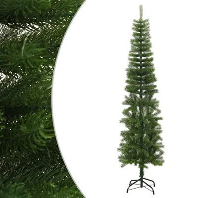 Image de The Living Store Arbre de Noël artificiel avec support Svelte 240 cm PE