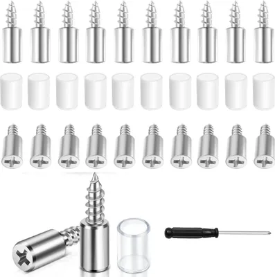 Produktbild von Regalbodenträger 30 Stück, Einlegeboden Halter mit Gummischutz, Bodenträger Regalbodenhalter Selbstschneidende Fachbodenträger, Regalstifte Regalböden Halterung Schrankboden Halter für Möbel