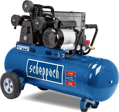 Produktbild von Scheppach Profi Kompressor HC550TC 400V 3 Zylinder 10bar 90l mit Riemenantrieb