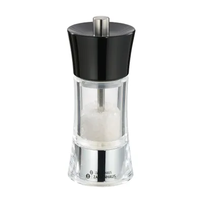 Obrázok produktu pre ZASSENHAUS mlynček na soľ AACHEN 14 cm akrylová čierna