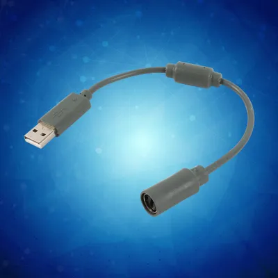 Image de Cordon de connexion de l'adaptateur USB de la manette filaire de remplacement pour XBOX360 Gris