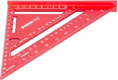 Obrázek produktu pro Strend Pro Premium úhelník, trojúhelník, 180 mm, ALU, 193 g