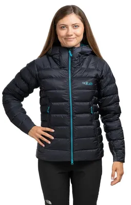 Zdjęcie produktu dla Kurtka trekkingowa puchowa damska Rab Electron Pro Women czarna 10_S