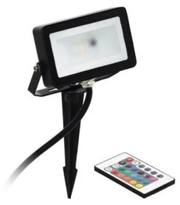 Produktbild von EGLO LED RGB Außen-Strahler Faedo 4, IP44, RGB, dimmbar, 900lm, 3000K, 98185