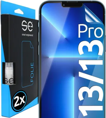 Produktbild von Smart Engineered SE0-F0101-0194-21-M, Apple, Phone 13 / 13 Pro, Schmutzabweisend, Kratzresistent, Transparent, 2 Stück(e)